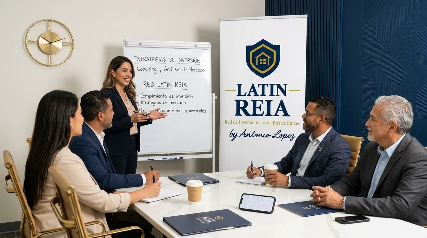 Sesión de networking de inversionistas latinos en un evento de Latin REIA en Florida