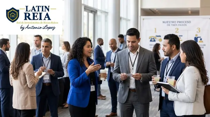 Evento de networking del programa de mentoría de bienes raíces en Florida