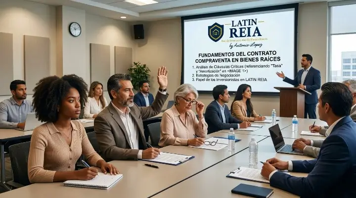 Sesión en vivo de mentoría de bienes raíces en español
